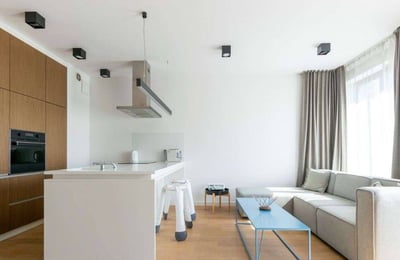 Аренда современной 2-комнатной квартиры, 50 м², район Мокотув, Варшава, Польша